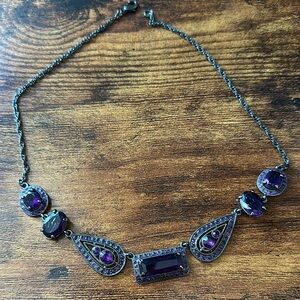 Elegant Purple Necklace